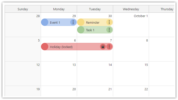 Vue Monthly Calendar/Scheduler (Open-Source)