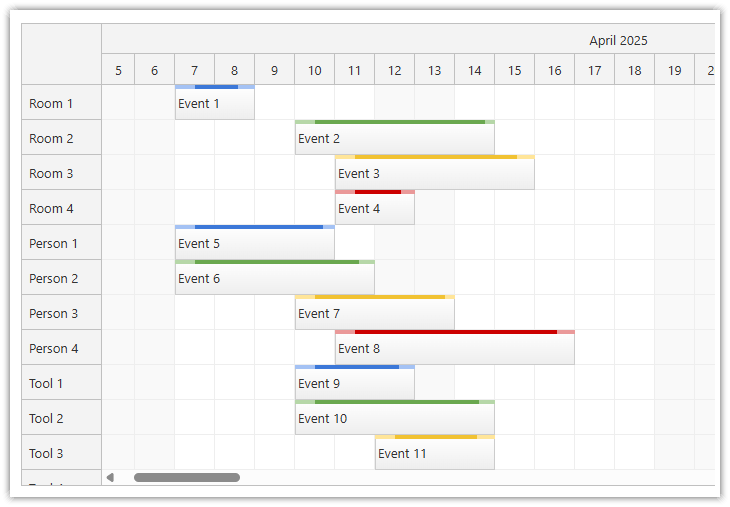 JavaScript Scheduler Demo