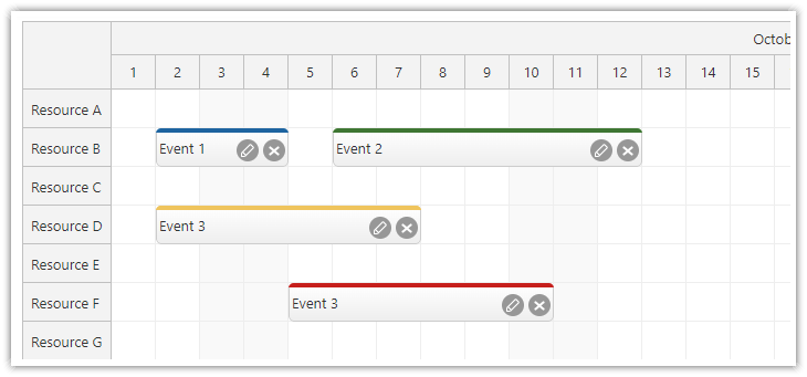 React Scheduler: Rendering JSX in Events