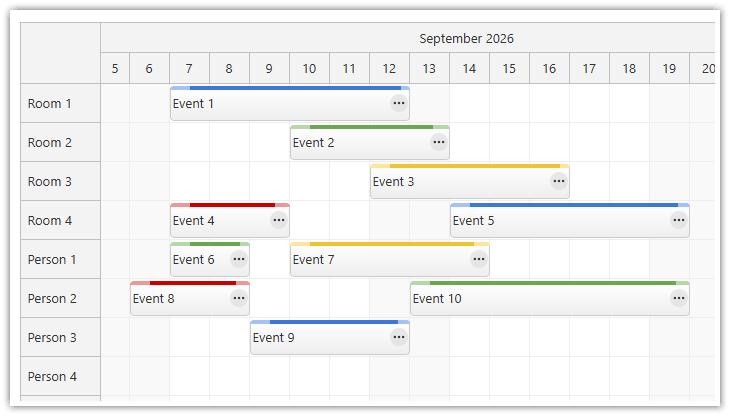 JavaScript Scheduler Demo